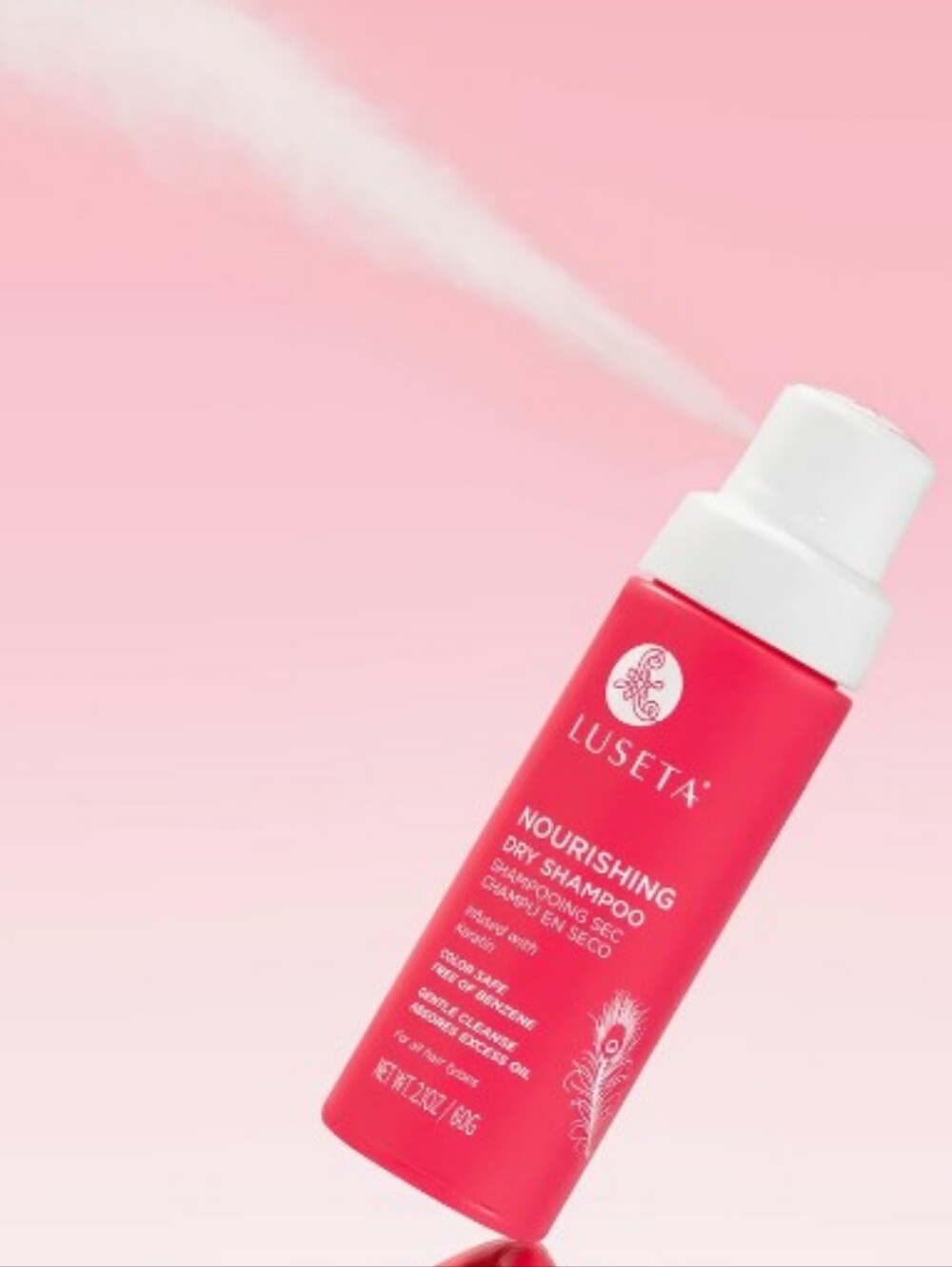 Luseta Nourishing Dry Shampoo Full Size NWT